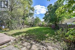 View of fenced backyard - 