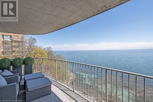 2190 Lakeshore Road Unit# 605, Burlington, ON - Outdoor With Body Of Water With Exterior