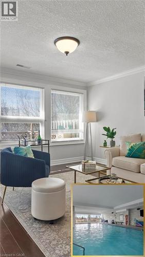 12 Nolan Trail, Hamilton, ON - Indoor Photo Showing Living Room
