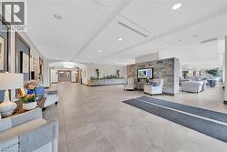 Common area with recessed lighting - 