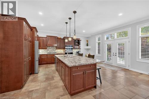 248 Cloverleaf Drive, Ancaster, ON - Indoor Photo Showing Kitchen With Upgraded Kitchen