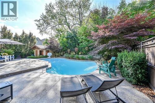 248 Cloverleaf Drive, Ancaster, ON - Outdoor With In Ground Pool