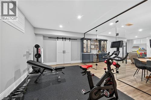 248 Cloverleaf Drive, Ancaster, ON - Indoor Photo Showing Gym Room