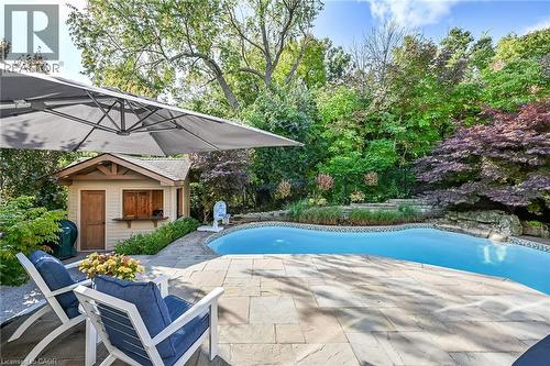 248 Cloverleaf Drive, Ancaster, ON - Outdoor With In Ground Pool