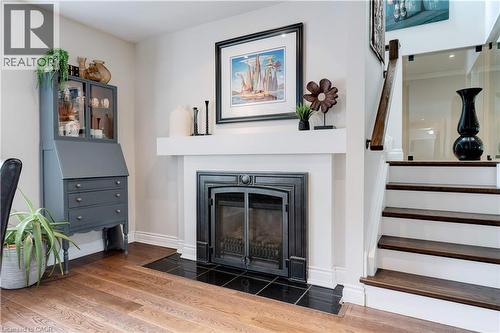 4391 Lakeshore Road, Burlington, ON - Indoor With Fireplace