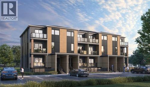 View of property with uncovered parking - 246 Raspberry Place Unit# E017, Waterloo, ON - Outdoor