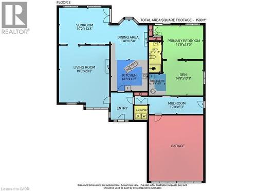 View of floor plan / room layout - 5590 Blind Line, Burlington, ON - Other