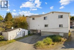 View of property exterior featuring stucco siding - 