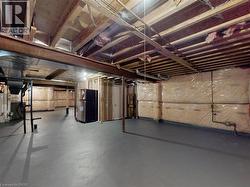 View of unfinished below grade area - 