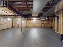 View of unfinished below grade area - 