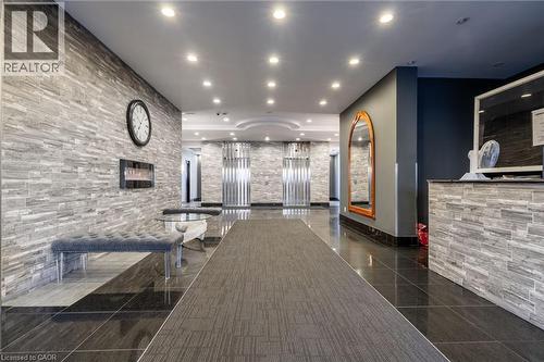 135 James Street S Unit# 612, Hamilton, ON - Indoor Photo Showing Other Room With Fireplace