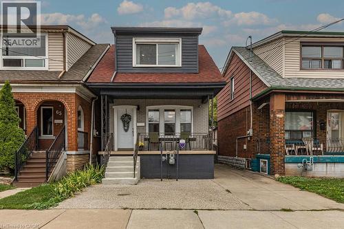 67 Gage Avenue N, Hamilton, ON - Outdoor With Deck Patio Veranda With Facade