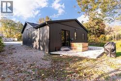 Rear view of house with a patio - 