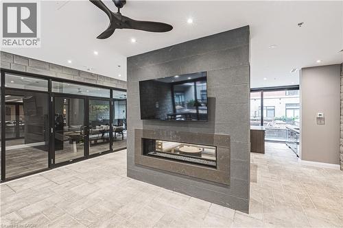1 Redfern Avenue Unit# 317, Hamilton, ON - Indoor With Fireplace