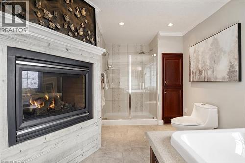1794 Seaton Road, Cambridge, ON - Indoor With Fireplace