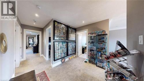Hall featuring carpet floors and recessed lighting - 537 Millstream Drive, Waterloo, ON - Indoor Photo Showing Other Room