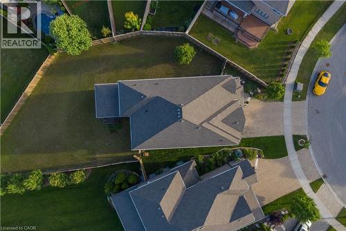 Aerial view of property and surrounding area - 537 Millstream Drive, Waterloo, ON - Outdoor With View