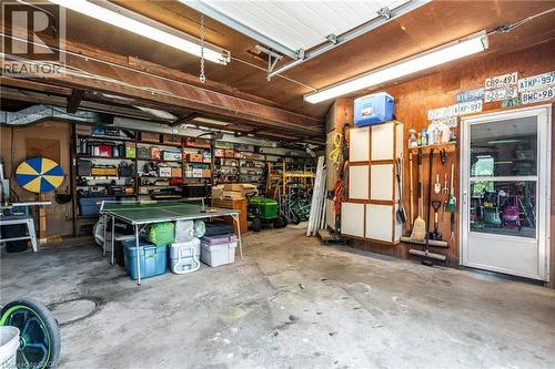 458 Elwood Road, Burlington, ON - Indoor Photo Showing Garage
