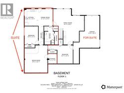walkout basement floor plan - 
