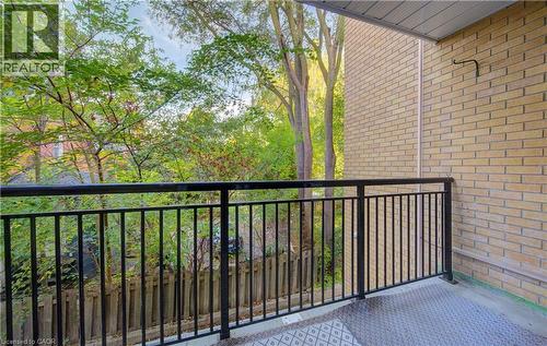 View of balcony - 50 Gordon Avenue, Kitchener, ON - Outdoor With Exterior