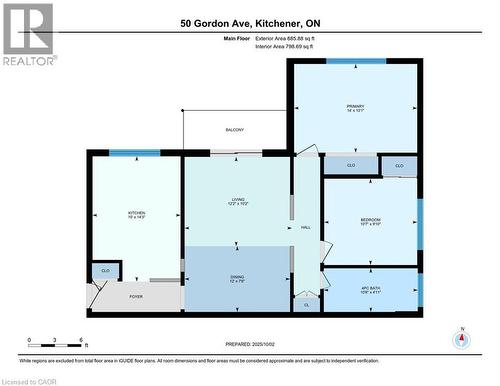 Most 2 bedroom units are like this one. - 50 Gordon Avenue, Kitchener, ON - Other