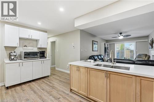 13 Colonial Crescent, Grimsby, ON - Indoor Photo Showing Kitchen With Double Sink