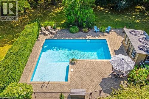 2157 8 Sideroad, Burlington, ON - Outdoor With In Ground Pool