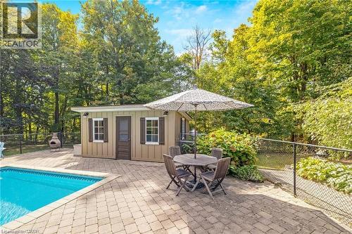 2157 8 Sideroad, Burlington, ON - Outdoor With In Ground Pool