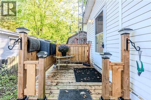 View of deck - 57 12Th Conc Road E Unit# 430, Flamborough, ON - Outdoor