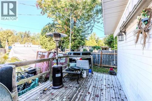 View of wooden deck - 57 12Th Conc Road E Unit# 430, Flamborough, ON - Outdoor With Deck Patio Veranda