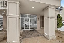 Main front entrance to the building - 