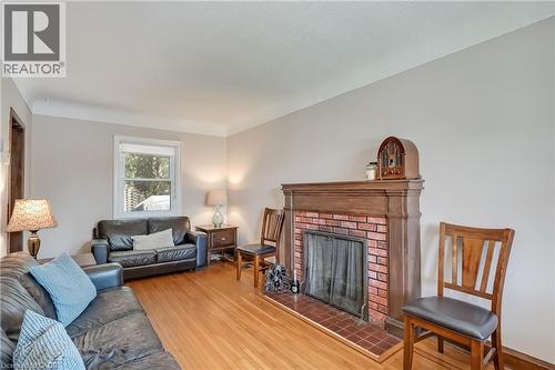 1153 Bellview Street, Burlington, ON - Indoor Photo Showing Living Room With Fireplace
