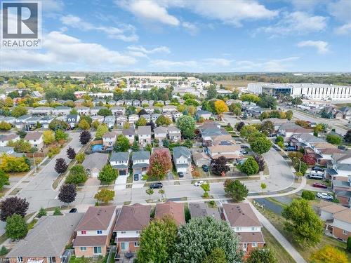 Aerial view of residential area - 75 Marisa Street, Kitchener, ON - Outdoor With View