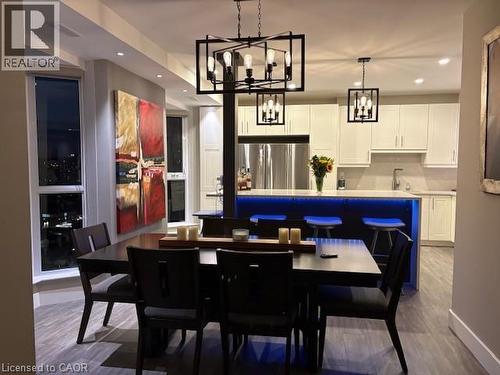 67 Caroline Street S Unit# 17C, Hamilton, ON - Indoor Photo Showing Dining Room