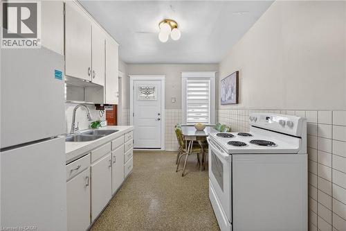 250 Glendale Avenue N, Hamilton, ON - Indoor Photo Showing Kitchen With Double Sink