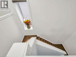 Staircase with carpet and baseboards - 