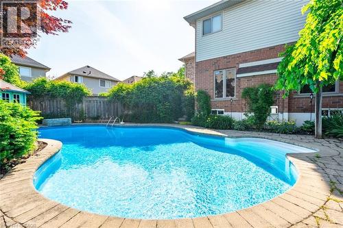 2338 Norland Drive, Burlington, ON - Outdoor With In Ground Pool With Deck Patio Veranda With Backyard