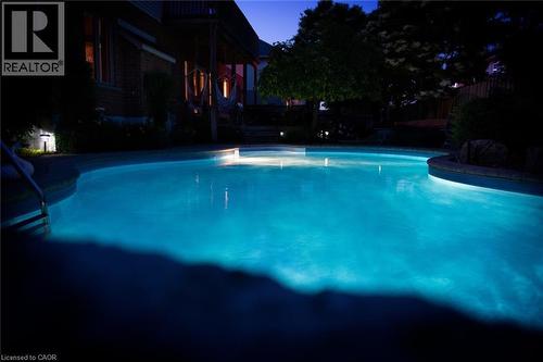 2338 Norland Drive, Burlington, ON - Outdoor With In Ground Pool With Backyard