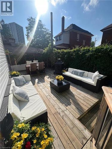 18 Shanley Street, Kitchener, ON - Outdoor With Deck Patio Veranda With Exterior