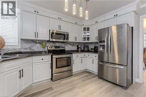26 Grassyplain Drive, Mount Hope, ON - Indoor Photo Showing Kitchen With Stainless Steel Kitchen With Double Sink