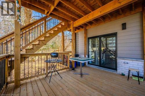 498 Karn Street, Kitchener, ON - Outdoor With Deck Patio Veranda With Exterior