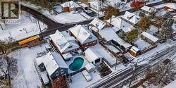 View of snowy aerial view - 
