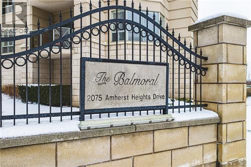 2075 AMHERST HEIGHTS Drive Unit# 103  Burlington, ON L7P 5B8