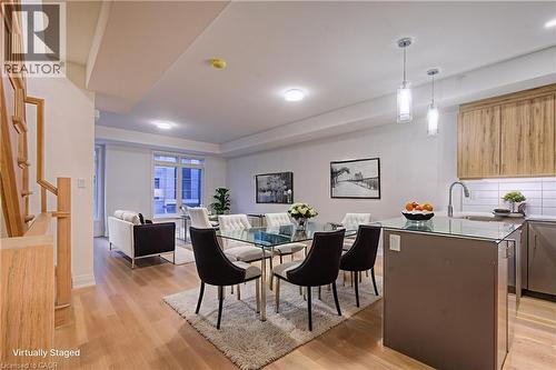 Digital Staging - 258 Hespeler Road Unit# 8, Cambridge, ON - Indoor Photo Showing Dining Room