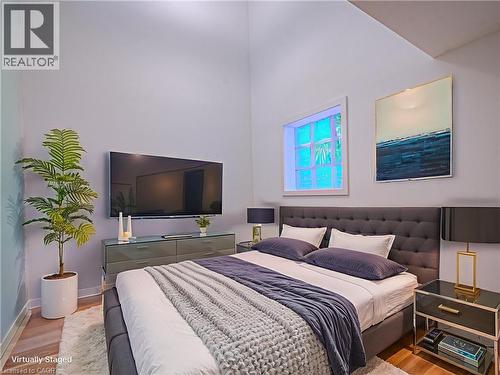 Digital Staging - 258 Hespeler Road Unit# 8, Cambridge, ON - Indoor Photo Showing Bedroom
