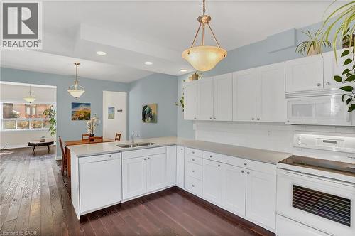 22 Liberty Street, Hamilton, ON - Indoor Photo Showing Kitchen With Double Sink