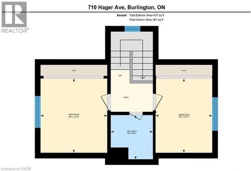 Upper Floor - 710 Hager Avenue, Burlington, ON - Other