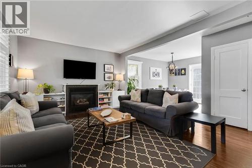 710 Hager Avenue, Burlington, ON - Indoor Photo Showing Living Room With Fireplace