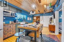 Rear main floor commercial space -Kitchen/Dining - 