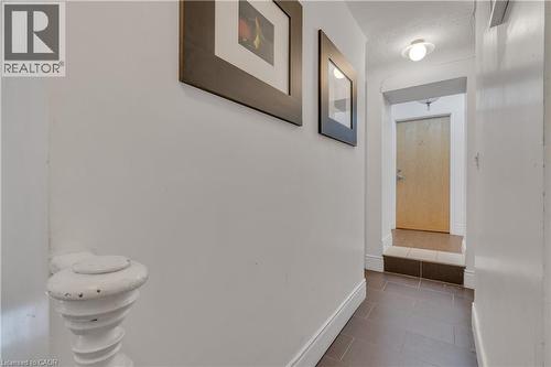 Hallway to appartments - 237 James Street N, Hamilton, ON 